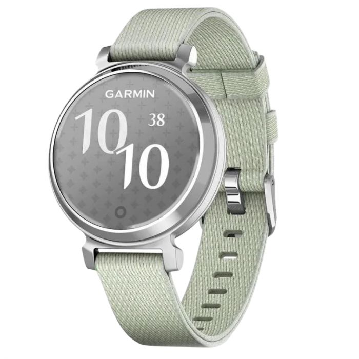 Смарт-годинник Garmin Lily 2 Silver with Sage Gray Nylon Band (010-02839-63)