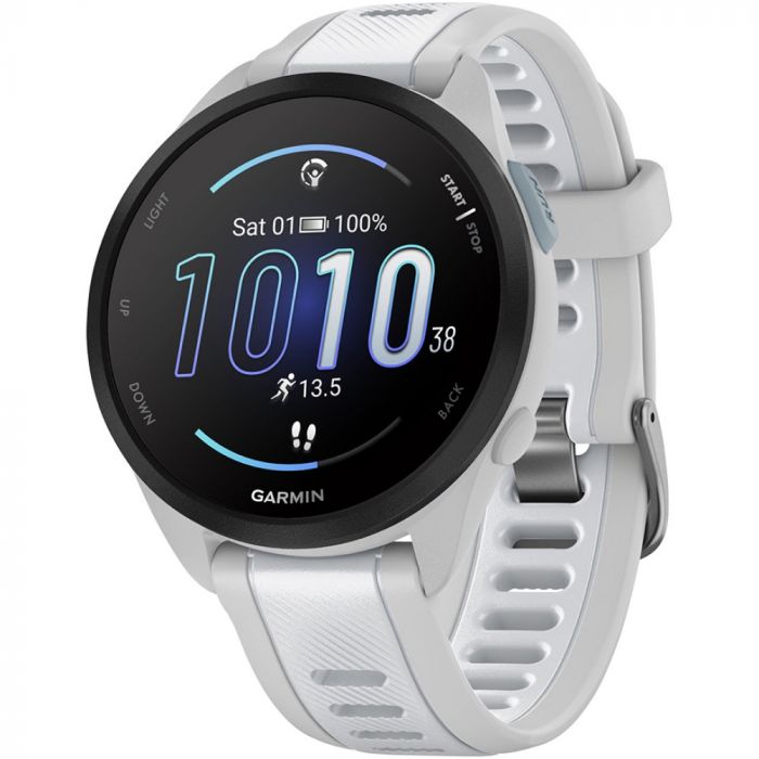 Смарт-годинник Garmin Forerunner 165 Music Mist Gray/Whitestone (010-02863-B1)