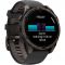 Смарт-годинник Garmin Fenix 8 47mm AMOLED Sapphire Carbon Gray DLC Titanium with Black Silicone (010-02904-29)