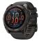 Смарт-годинник Garmin Fenix 8 51mm AMOLED Sapphire Carbon Gray DLC Titanium with Black Silicone (010-02905-63)