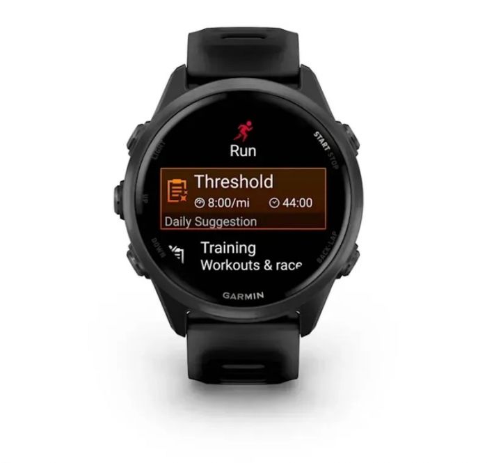 Смарт-годинник Garmin Forerunner 570 42mm Slate Gray with Black/Translucent Black Silicone with Slate Buckle (010-02970-40)