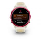 Смарт-годинник Garmin Forerunner 570 42mm Raspberry with Mango/Translucent Bone with Silver Buckle (010-02970-42)