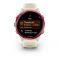 Смарт-годинник Garmin Forerunner 570 42mm Raspberry with Mango/Translucent Bone with Silver Buckle (010-02970-42)