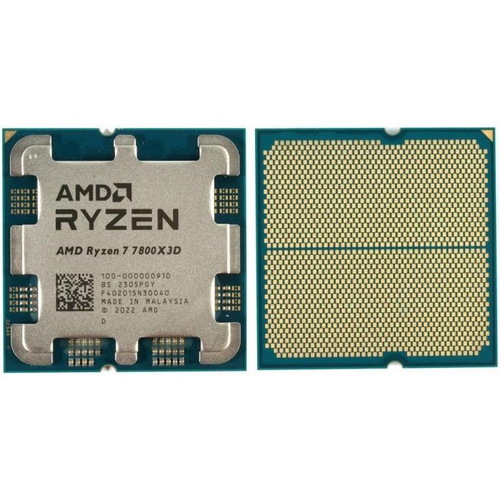 Процесор AMD Ryzen 7 7800X3D 4.2GHz (96MB, Zen 4, 120W, AM5) Tray (100-000000910)