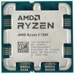 Процесор AMD Ryzen 5 7600 (3.8GHz 32MB 65W AM5) Tray (100-000001015)