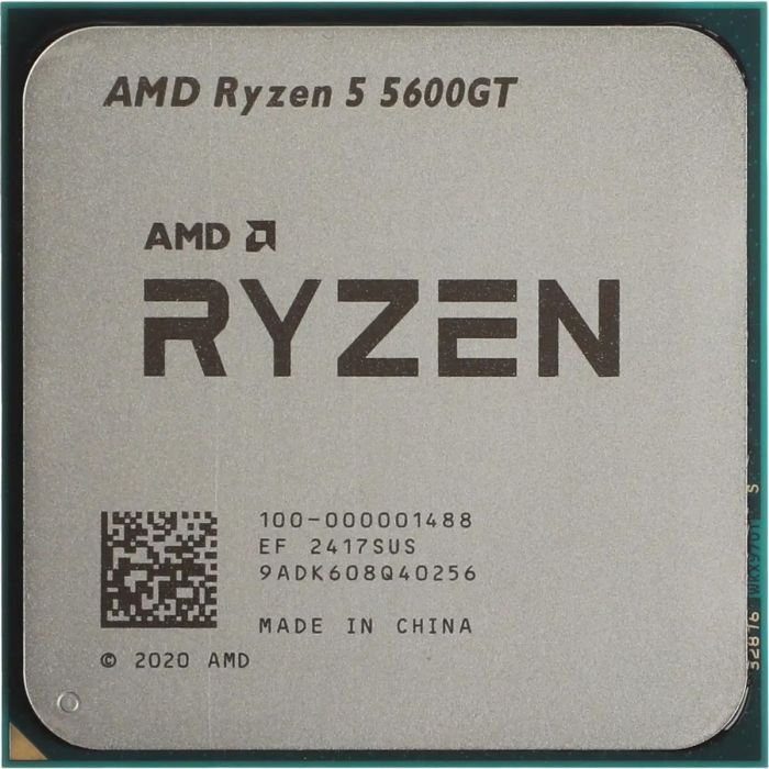 Процесор AMD Ryzen 5 5600GT (3.6GHz 16MB 65W AM4) Tray (100-000001488)