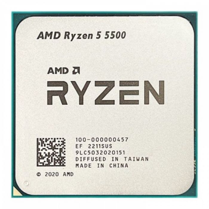 Процесор AMD Ryzen 5 5500 (3.6GHz 16MB 65W AM4) Multipack (100-100000457MPK)