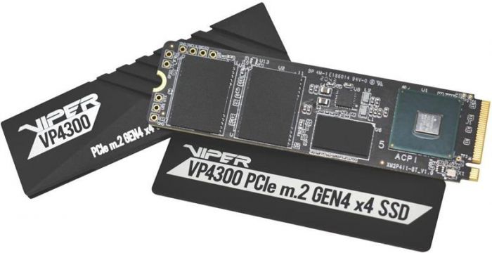 Накопичувач SSD 1TB Patriot VP4300 M.2 2280 PCIe 4.0 x4 3D TLC (VP4300-1TBM28H)