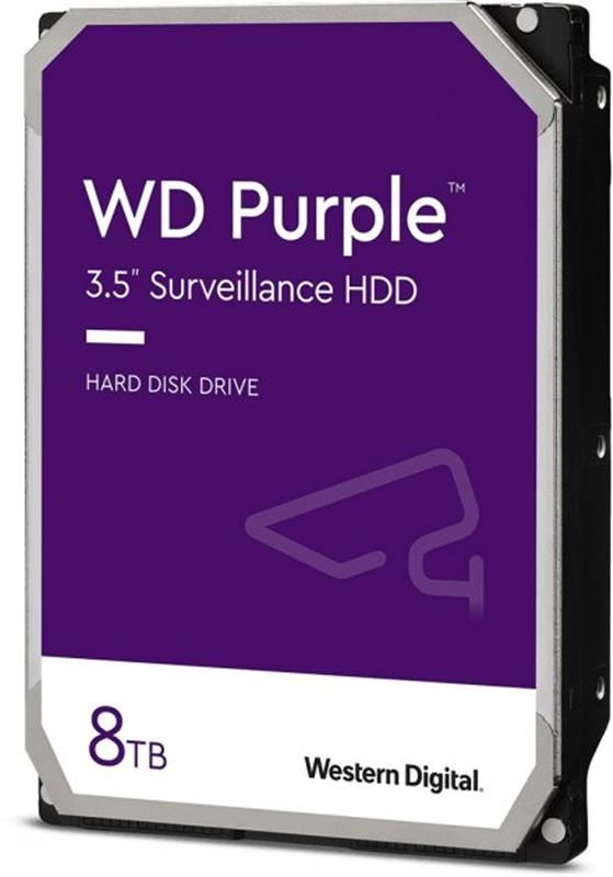 Накопичувач HDD SATA 8.0TB WD Purple 5640rpm 128MB (WD84PURZ)