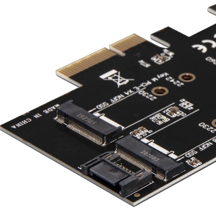 Контролер Frime (ECF-PCIEtoSSD001.LP) PCI-E-M.2 (B&M Key) NGFF