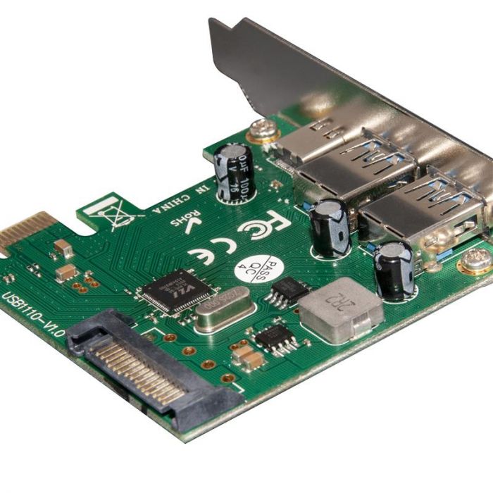 Контролер Frime NEC720202 (ECF-PCIEtoUSB007.LP) PCI-E-2xUSB3.0+USB3.0 Type-C