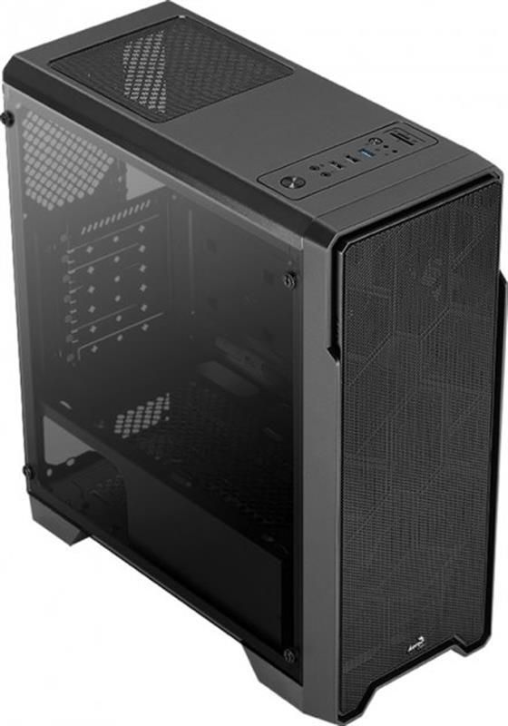 Корпус AeroCool Ore Saturn FRGB-G-BK-v1 (ACCM-PV21033.11) Black без БЖ