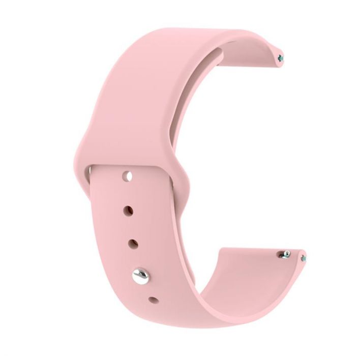 Силіконовий ремінець BeCover для Xiaomi Amazfit Bip/Bip Lite/Bip S Lite/GTR 42mm/GTS/TicWatch S2/TicWatch E Pink (706190)