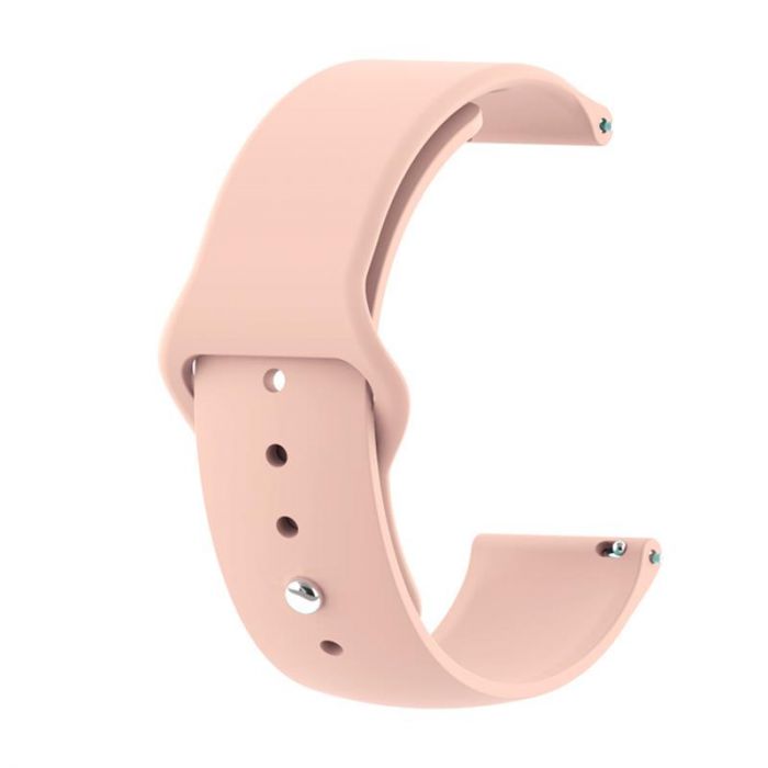 Силіконовий ремінець BeCover для Xiaomi Amazfit Bip/Bip Lite/Bip S Lite/GTR 42mm/GTS/TicWatch S2/TicWatch E Grapefruit-Pink (706191)