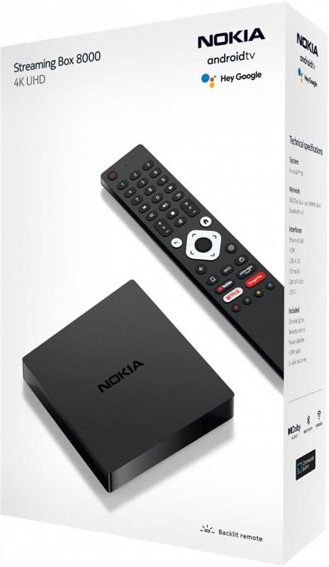 HD медіаплеєр Nokia Streaming Box 8000 (8000FTA)