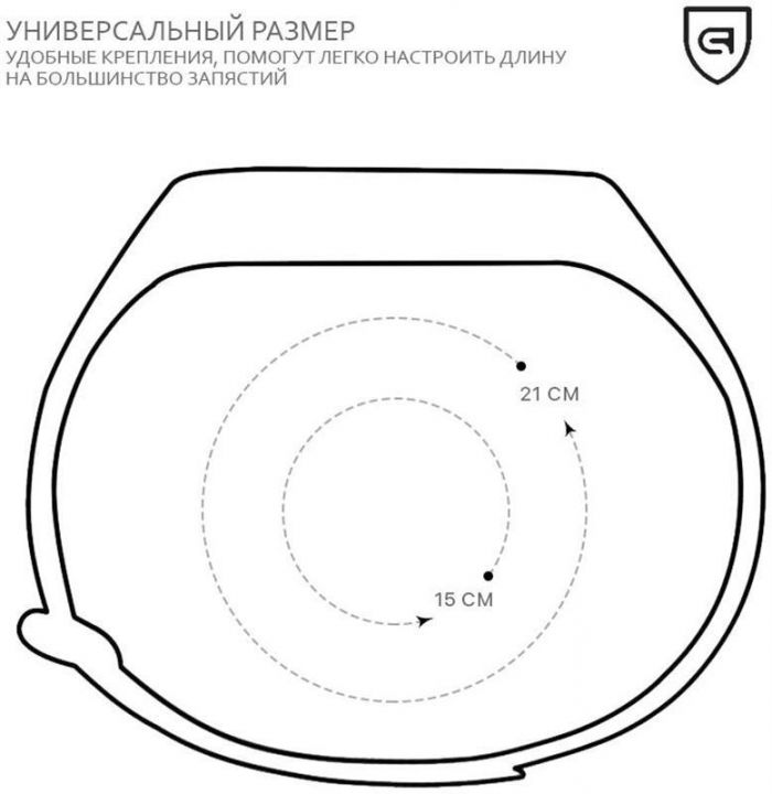 Ремінець Armorstandart для Xiaomi Mi Band 4/3 Dark Grey (ARM52157)