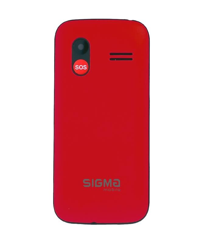 Мобільний телефон Sigma mobile Comfort 50 Hit 2020 Dual Sim Red (4827798120958)