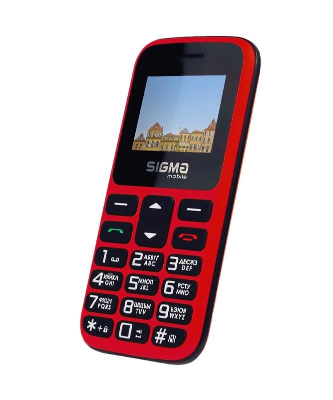 Мобільний телефон Sigma mobile Comfort 50 Hit 2020 Dual Sim Red (4827798120958)