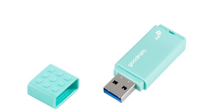 Флеш-накопичувач USB3.2 32GB GOODRAM UME3 Care Green (UME3-0320CRR11)