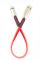 Кабель Dengos USB-Lightning 0.25м Red (PLS-L-SHRT-PLSK-RED)