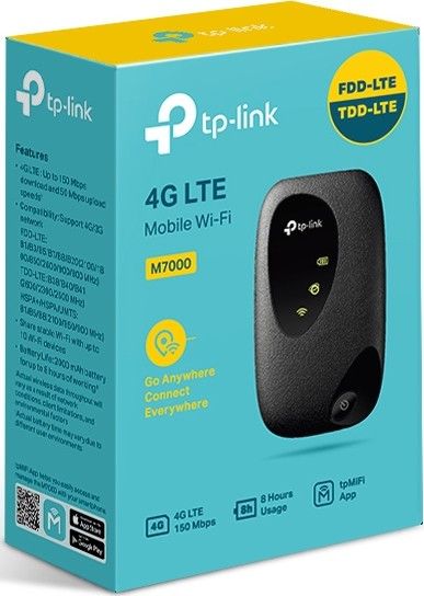 Бездротовий 4G маршрутизатор TP-Link M7000