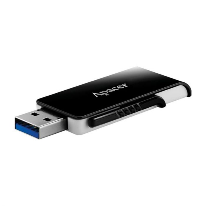 Флеш-накопичувач USB3.2 128GB Apacer AH350 Black (AP128GAH350B-1)