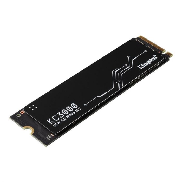 Накопичувач SSD 1TB Kingston KC3000 M.2 2280 PCIe 4.0 x4 NVMe 3D TLC (SKC3000S/1024G)