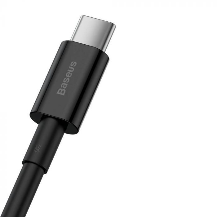 Кабель Baseus Superior Fast Charging USB - USB Type-C (M/M), 2 м, Black (CATYS-A01)