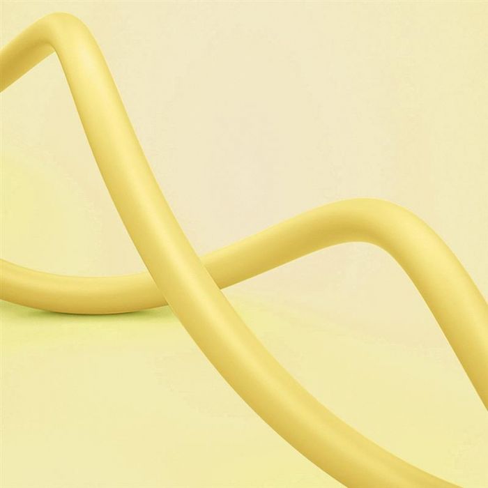 Кабель ColorWay USB - Lightning (M/M), soft silicone, 2.4 А, 1 м, Yellow (CW-CBUL043-Y)