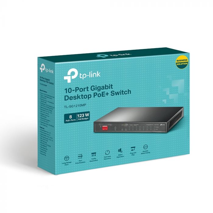 Комутатор TP-Link TL-SG1210MP