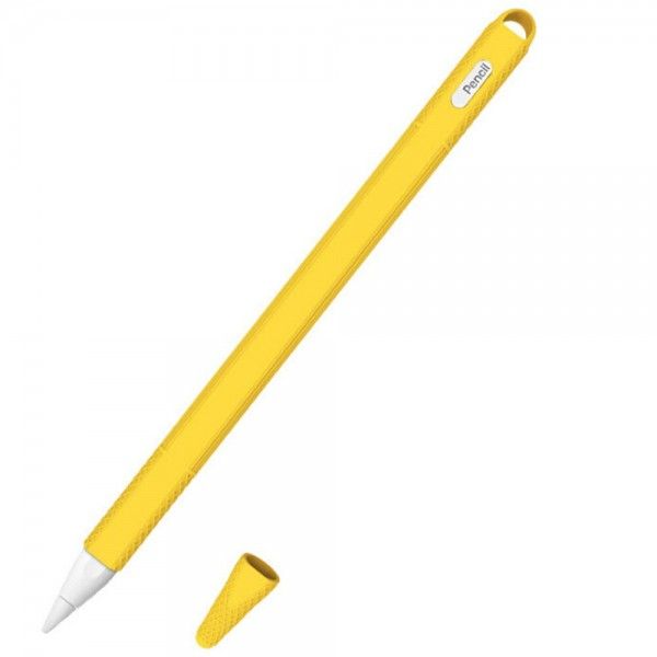 Чохол TPU Goojodoq Hybrid Ear для стилуса Apple Pencil 2 Yellow тех.пак (4001055094286Y)