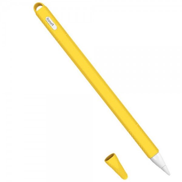 Чохол TPU Goojodoq Hybrid Ear для стілуса Apple Pencil 2 Yellow тех.пак (4001055094286Y)