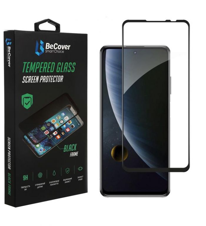 Захисне скло BeCover для ZTE Blade V30 Black (706914)