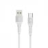 Кабель SkyDolphin S05V TPE Frost Line USB - micro USB (M/M), 1 м, White (USB-000552)