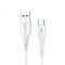Кабель SkyDolphin S48T USB - USB Type-C (M/M), 1 м, White (USB-000425)