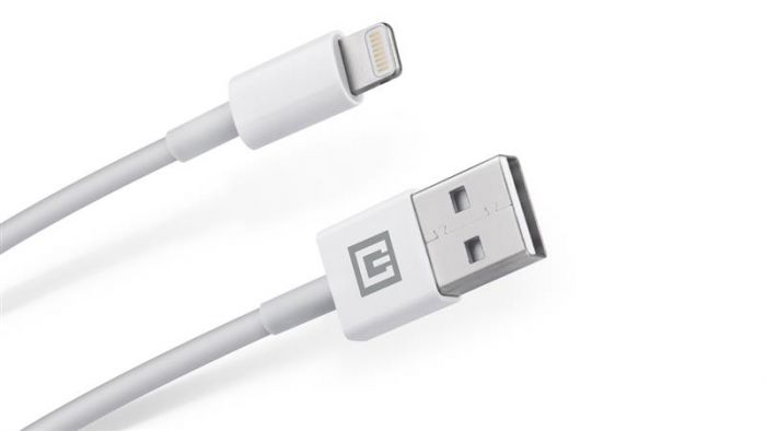 Кабель REAL-EL USB-Lightning 2m, White (EL123500056)