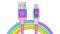 Кабель REAL-EL Premium USB - USB Type-C (M/M), 1 м, Rainbow (EL123500050)