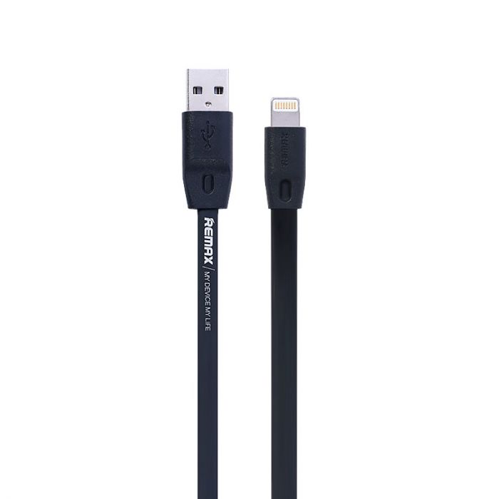 Кабель Remax RC-001i Full Speed USB - Lightning (M/M), 1 м, Black (2000700008021)