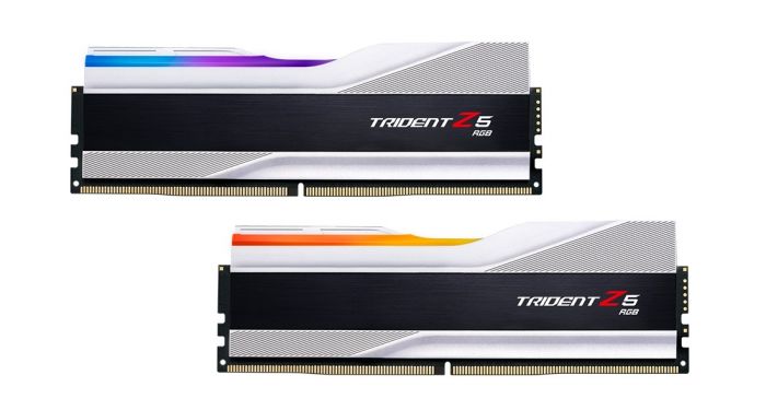 Модуль пам`ятi DDR5 2x16GB/6000 G.Skill Trident Z5 RGB Silver (F5-6000J3636F16GX2-TZ5RS)