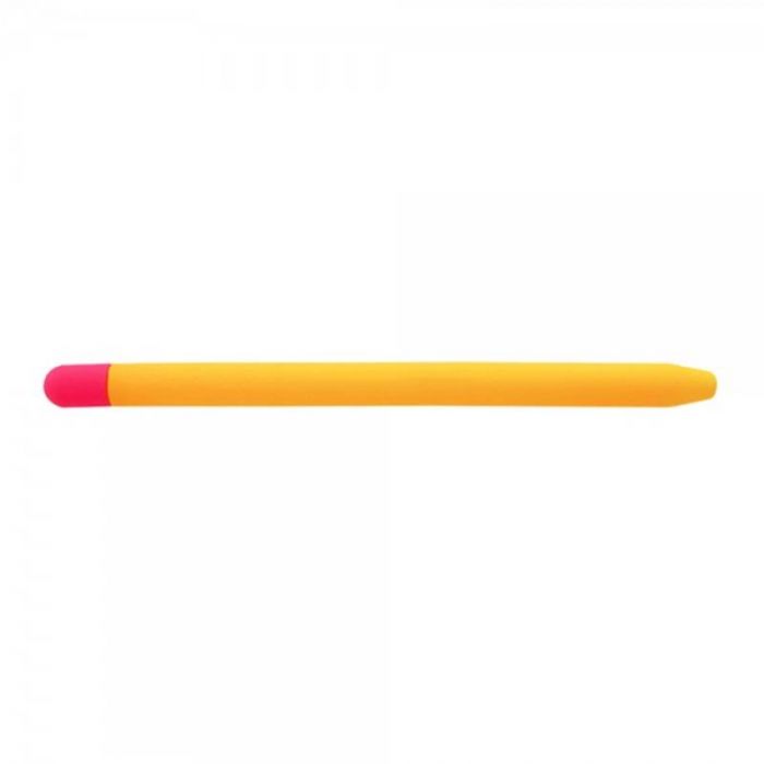 Чохол Goojodoq Matt 2 Golor TPU для стилуса Apple Pencil 2 Yellow/Pink (1005002071193896YP)