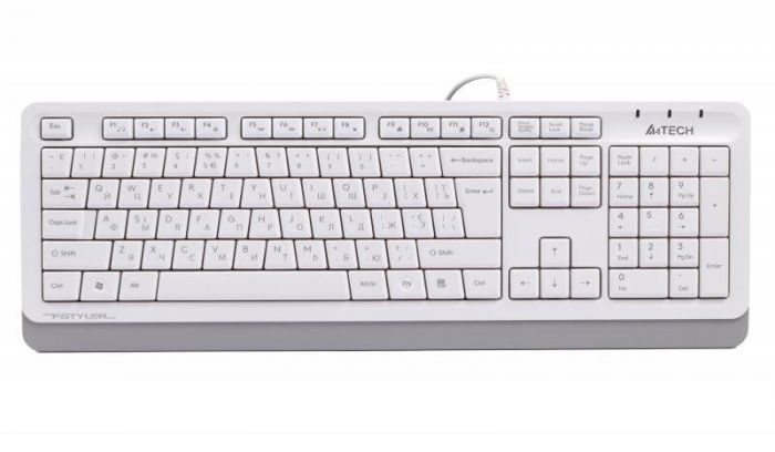 Клавіатура A4Tech Fstyler FKS10 White