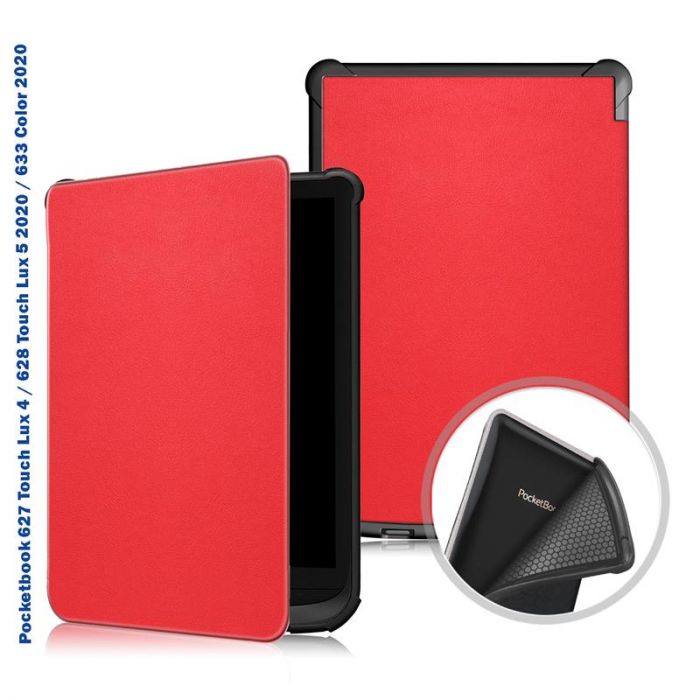 Чохол-книжка BeCover Smart Case для PocketBook 606/616/617/627/628/632 Touch HD 3/632 Plus/632 Aqua/633 Red (707155)