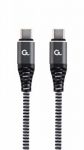 Кабель Cablexpert USB Type-C - USB Type-C (M/M), 1.5 м, Grey (CC-USB2B-CMCM100-1.5M) 