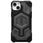 Чохол-накладка Urban Armor Gear Monarch Pro with MagSafe для Apple iPhone 14 Plus/15 Plus Kevlar Silver (114029113933)