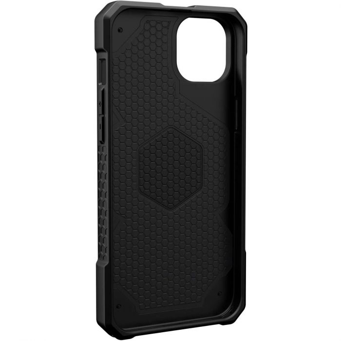 Чохол-накладка Urban Armor Gear Monarch Pro with MagSafe для Apple iPhone 14 Plus/15 Plus Kevlar Silver (114029113933)