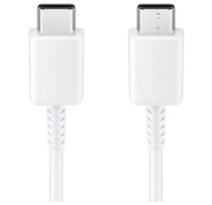 Кабель Samsung USB Type-C - USB Type-C (M/M), 1 м, White (EP-DA705BWRGRU) OEM