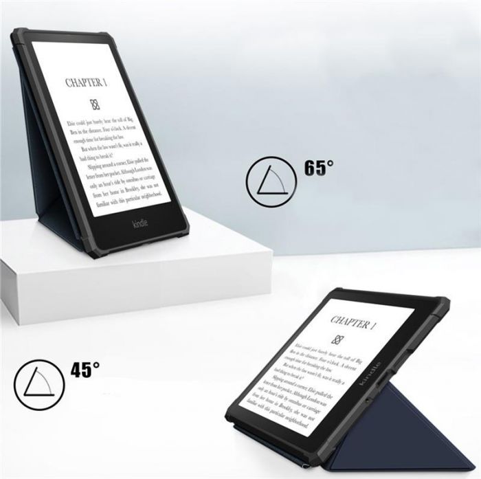 Чохол-книжка BeCover Ultra Slim Origami для Amazon Kindle Paperwhite 11th Gen. 2021 Deep Blue (707219)