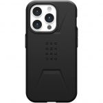 Чохол-накладка Urban Armor Gear Civilian Magsafe для Apple iPhone 15 Pro Black (114275114040)