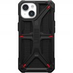 Чохол-накладка Urban Armor Gear Monarch для Apple iPhone 15 Kevlar Black (114289113940)