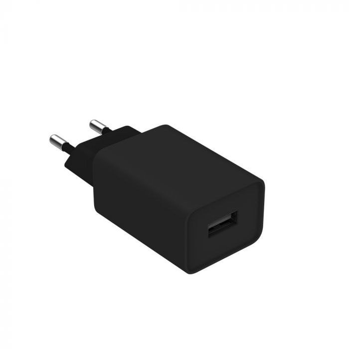 Мережевий зарядний пристрій ColorWay (1USBx3A) QC3.0 Black (CW-CHS013QCC-BK) + кабель USB Type-C